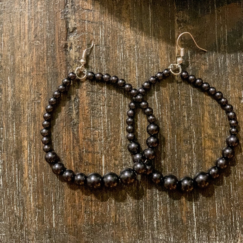 ‘Tequila’ beaded earrings